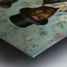 Southern Silk and Sovereignty Metal print