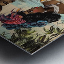 They Sat at the Edge of Forever Metal print