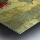 The Riot Girl Reads Metal print