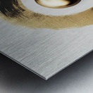 Golden Stillness Metal print