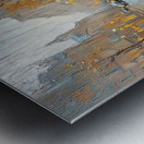 Latte After the Storm Metal print