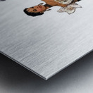 Baroque Heiress Metal print