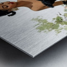 Fleur Nocturne Metal print