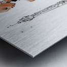 Noir Muse Metal print