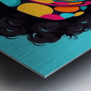 Bold Radiance Metal print