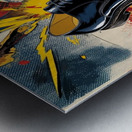 Impact Point: The Sole Statement Metal print