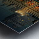 Reflections of Tehran Metal print