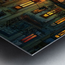 Amber Streets Metal print