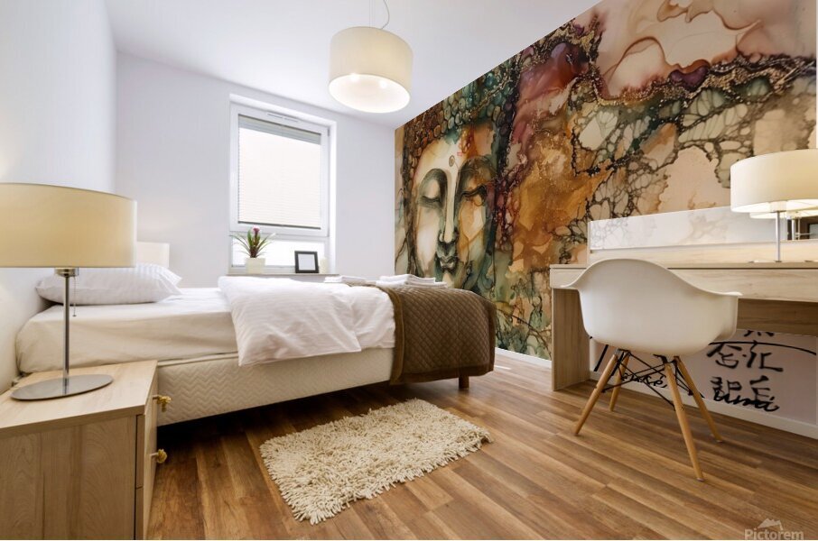 Tranquil Divinity Mural print