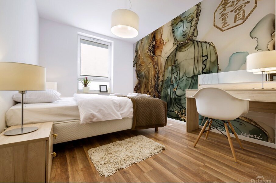 Solitude of Enlightenment Mural print