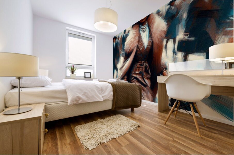 Isabella Marchand: Runway Ready Mural print