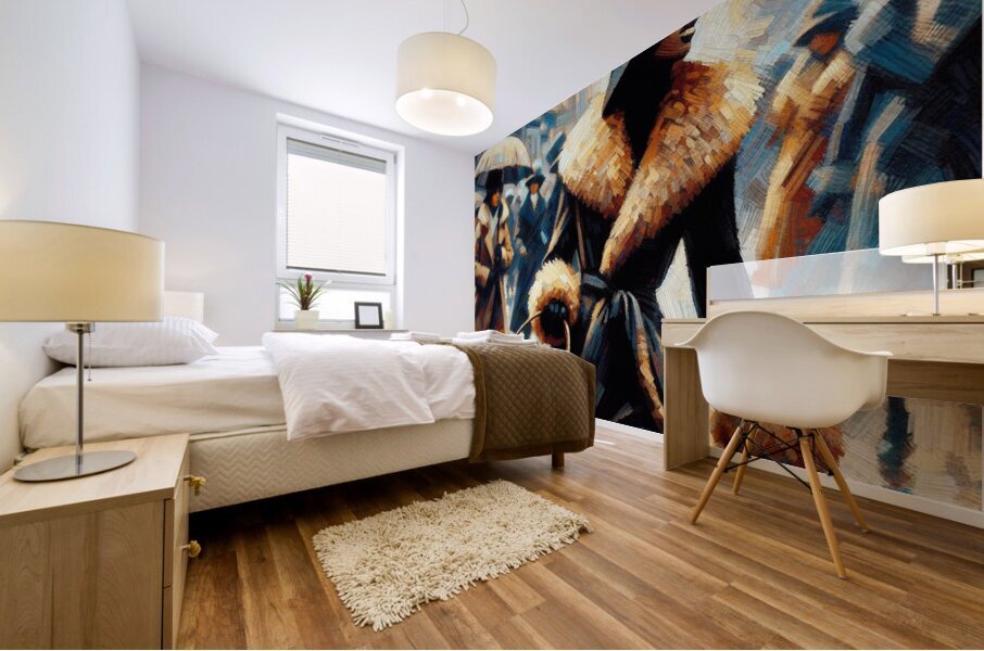 Ava Sinclair:: Echoes of Glamour Mural print