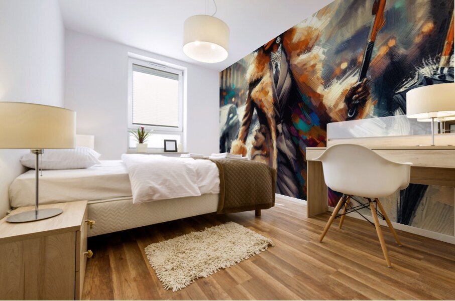 Cora Thomas Mural print