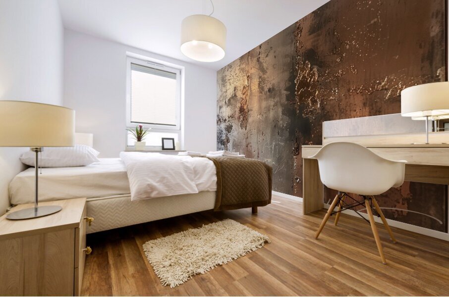 Gilded Shadows Mural print