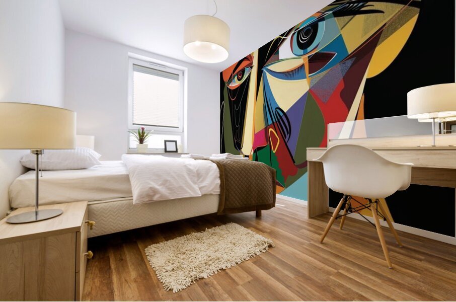 Reflections of the Soul Mural print