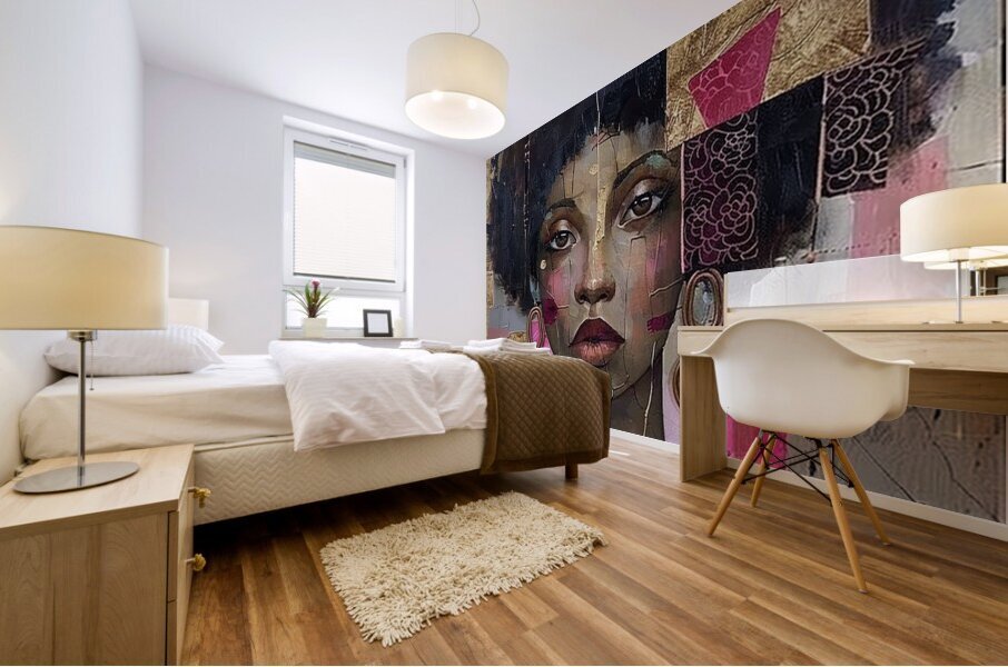 Queen of the Cosmos Mural print