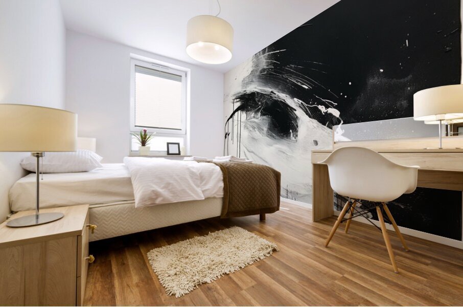 Void of Reflection Mural print