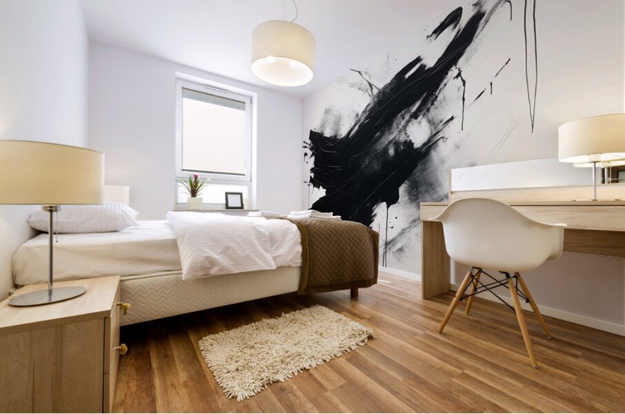 Turbulence and Tranquility Mural print