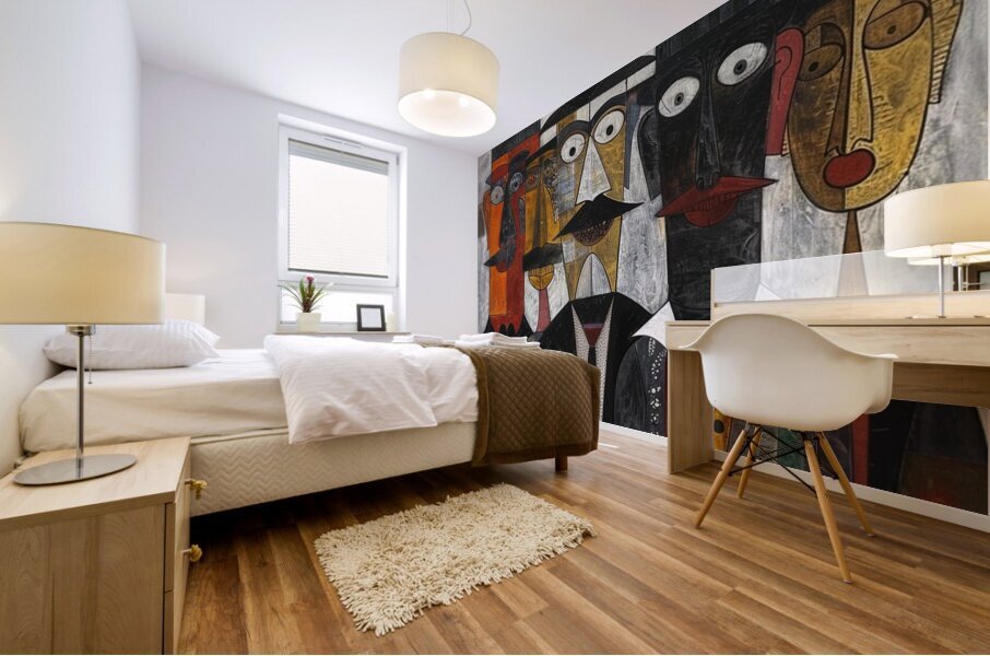 The Gathering Mural print