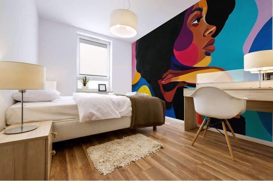 Contemplative Spirit Mural print