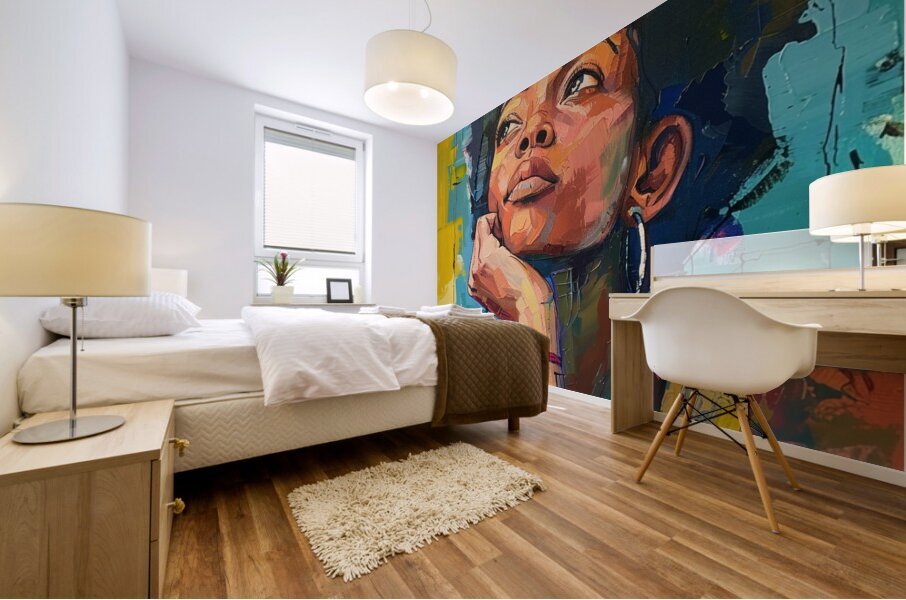 Hopeful Horizon Mural print