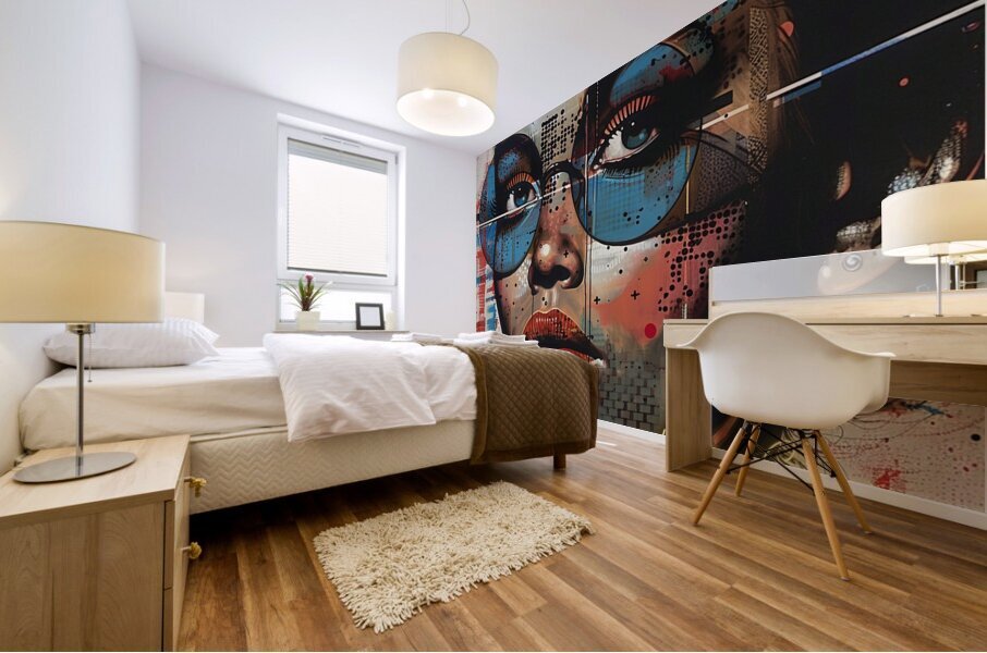 Modern Muse Mural print