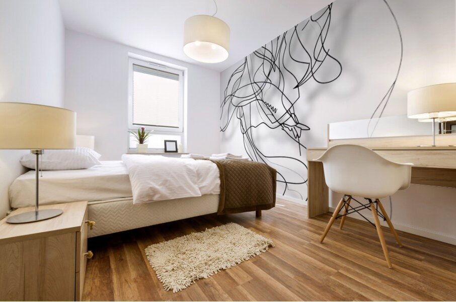 Swinging in Style Mural print