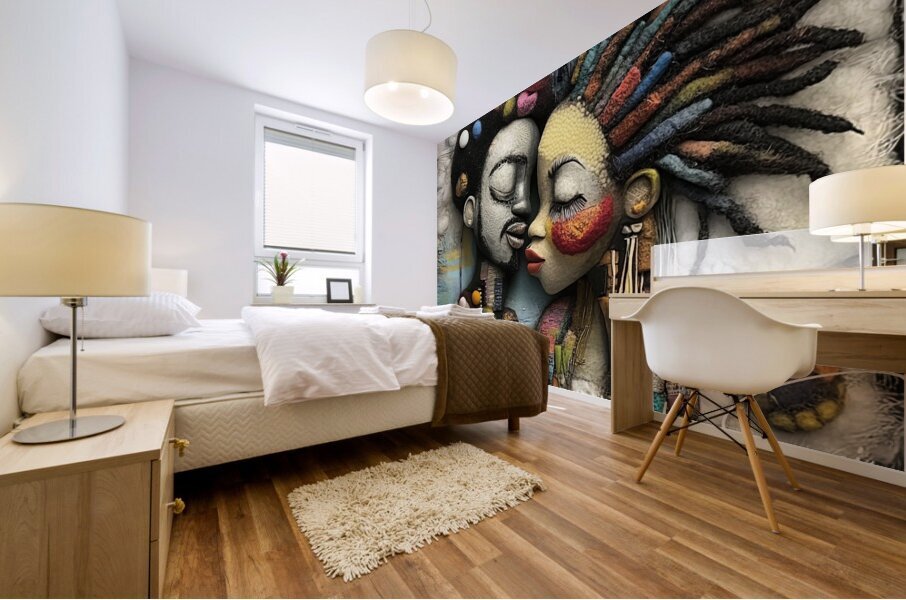 Echoes of Unity Mural print