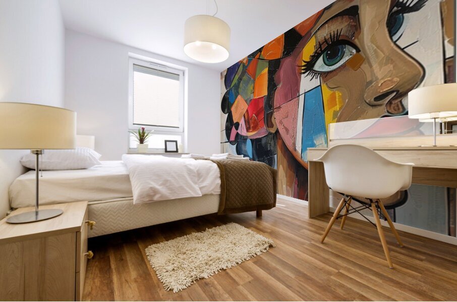 Imani The Bold Mural print