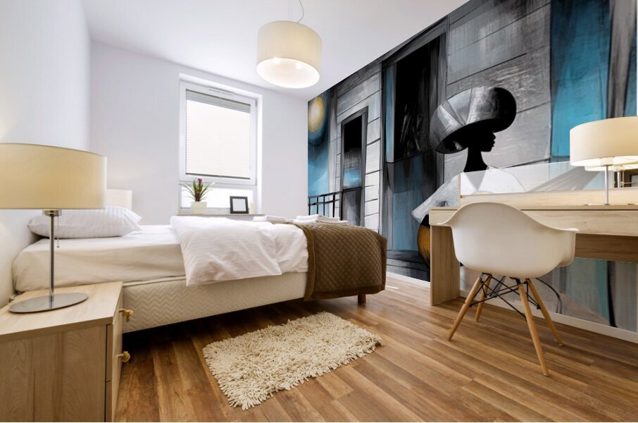 Ballad Under the Moon Mural print