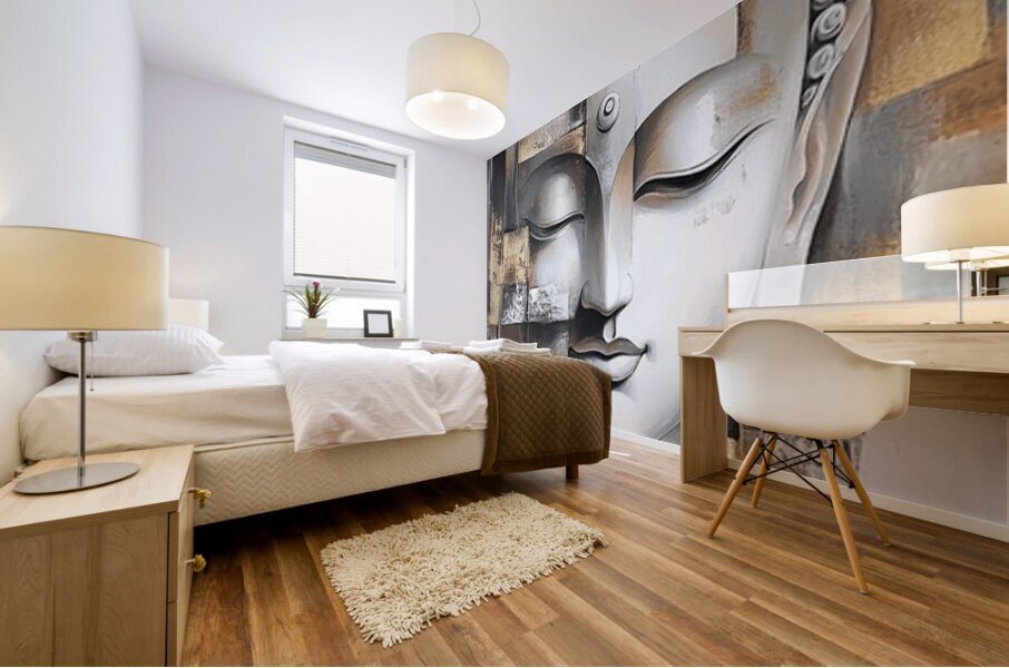 Awakened: Buddha in Fragments Mural print