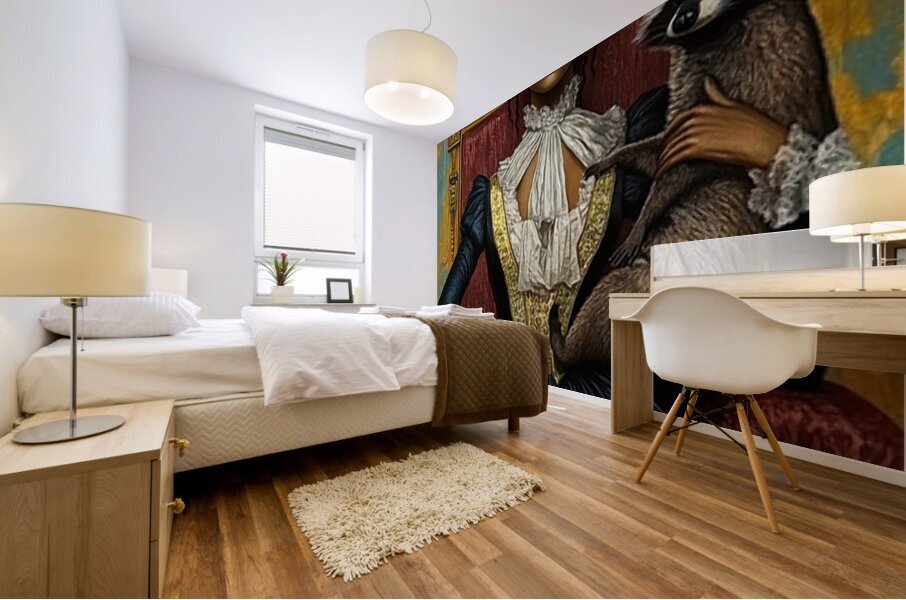 The Aristocrat of Mischief Mural print