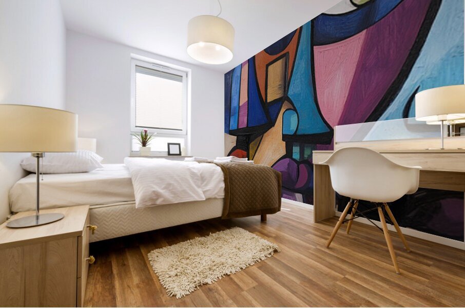 Fragments of Us Mural print