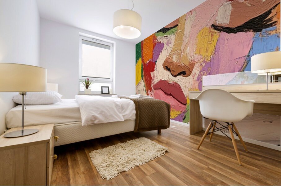 Dream in Palette Mural print