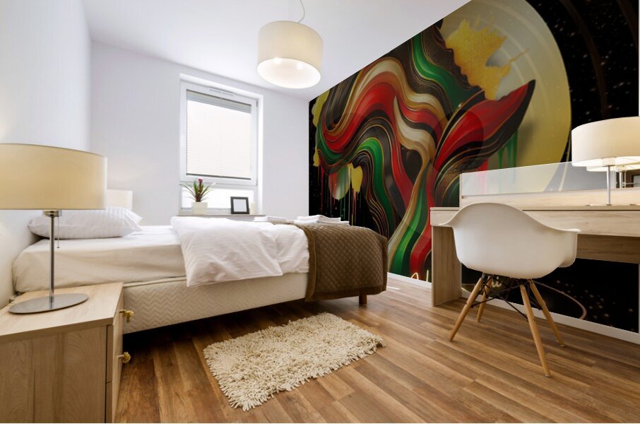 Eternal Swirl Mural print