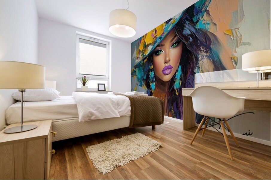 Velvet Dusk Mural print