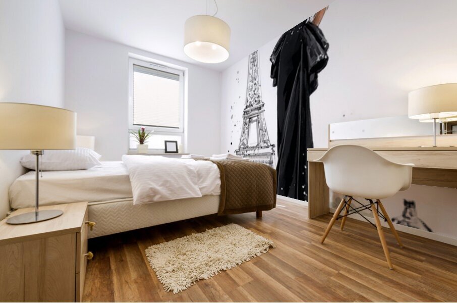 Noir Muse Mural print