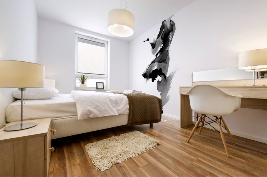 Whirl of Ink Mural print