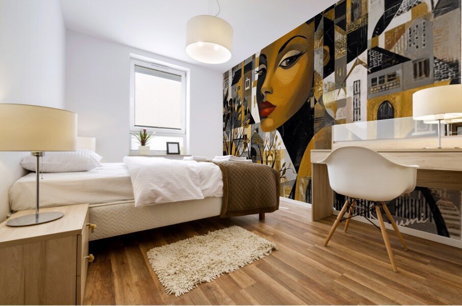 City of Quiet Power Mural print