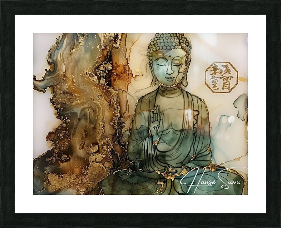 Solitude of Enlightenment Picture Frame print