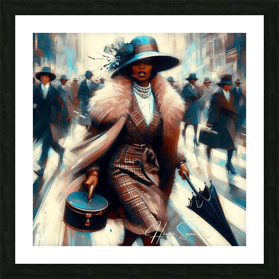 Isabella Marchand: Runway Ready Picture Frame print