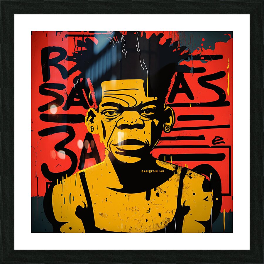 Warrior of the Streets Picture Frame print