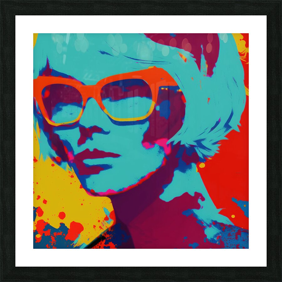 Pop Icon Picture Frame print