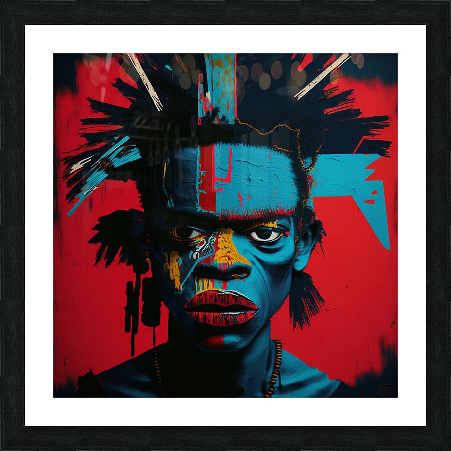 Urban Warrior Picture Frame print