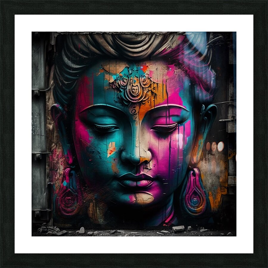 Divine Reflection Picture Frame print