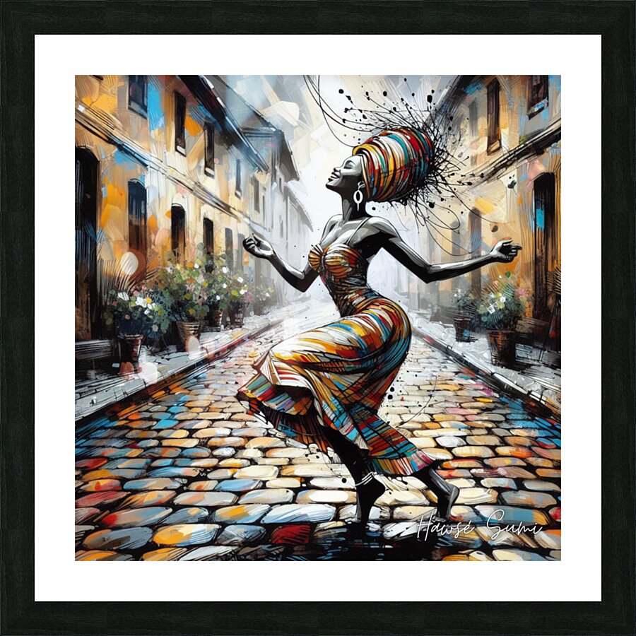 Graceful Harmony Picture Frame print