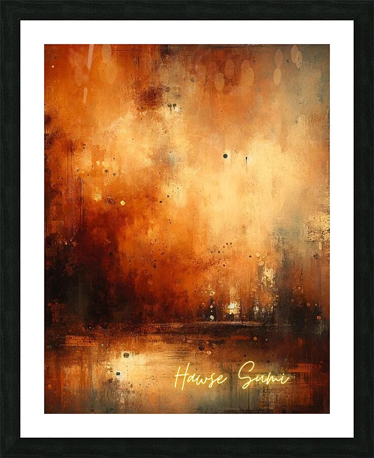 Eternal Ember Picture Frame print