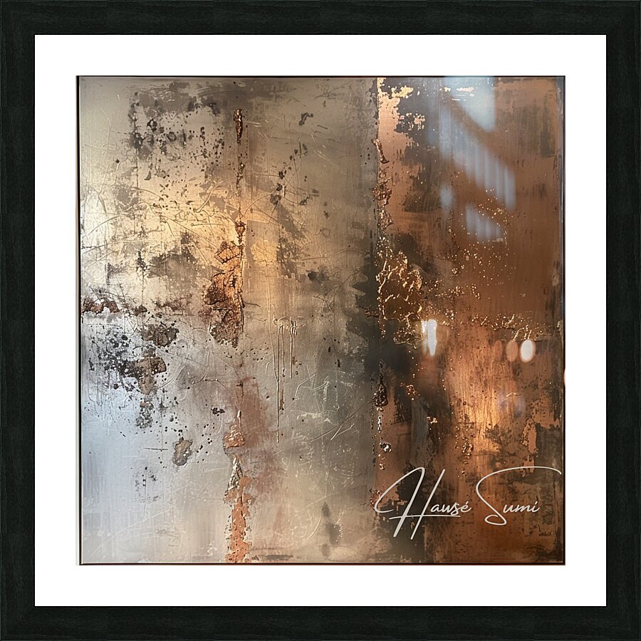 Gilded Shadows Picture Frame print