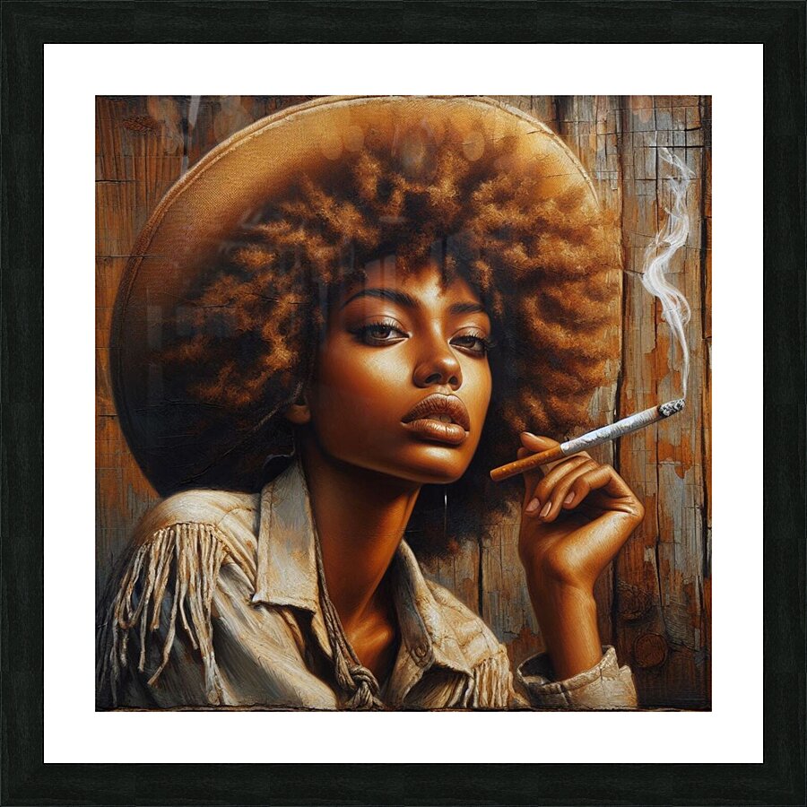 Rebel Radiance Picture Frame print