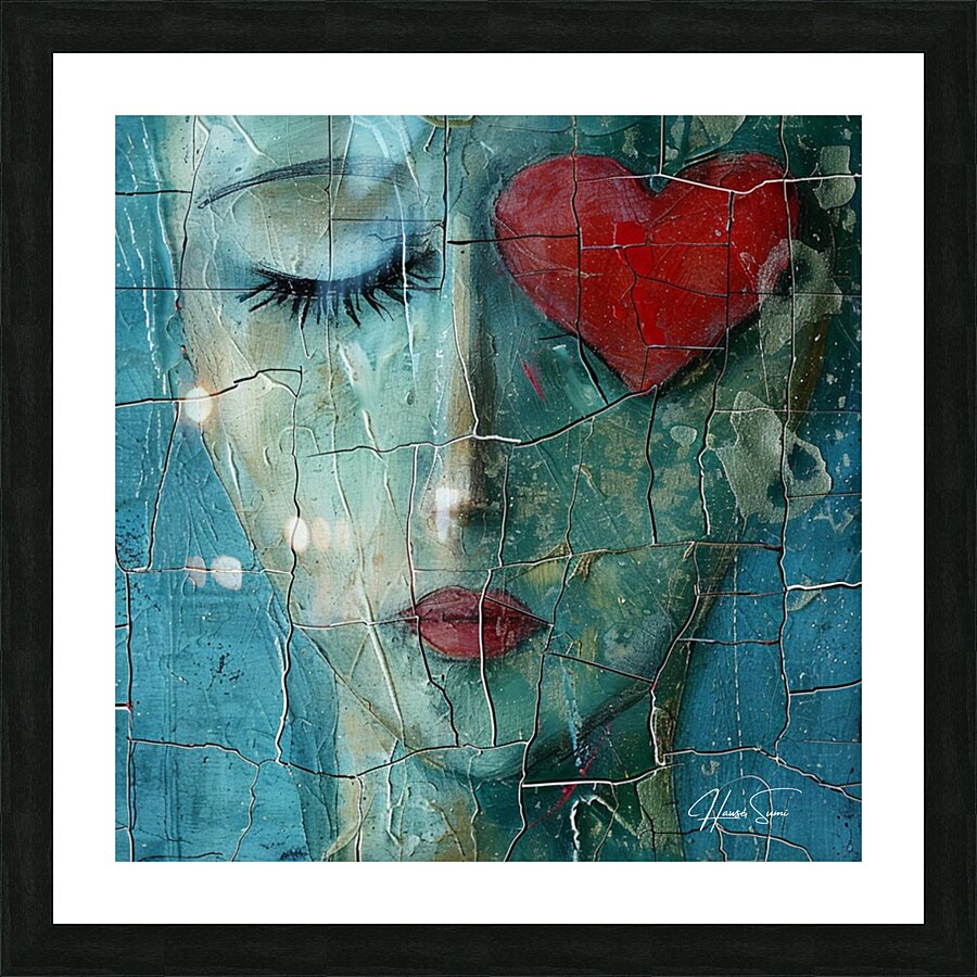 Heart of Resilience Picture Frame print